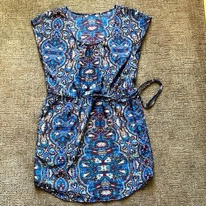 ($3 only when bundled) Blue paisley Women's Dress